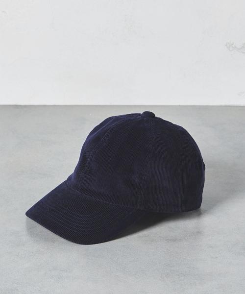 UNITED ARROWS(ユナイテッドアローズ)の「UWSC コーデュロイ キャップ ◆(キャップ・レディース・ダークグレー/ダークブラウン/ネイビー/ブラック・FREE)」の14枚目の写真