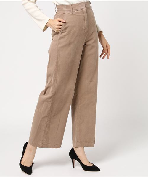 N.(N. Natural Beauty Basic)(エヌエヌナチュラルビューティーベーシック)の「コーデュロイストレートワイドパンツ(その他パンツ・レディース・ベージュ/ネイビー/ブラウン・SMALL/MEDIUM)」の16枚目の写真
