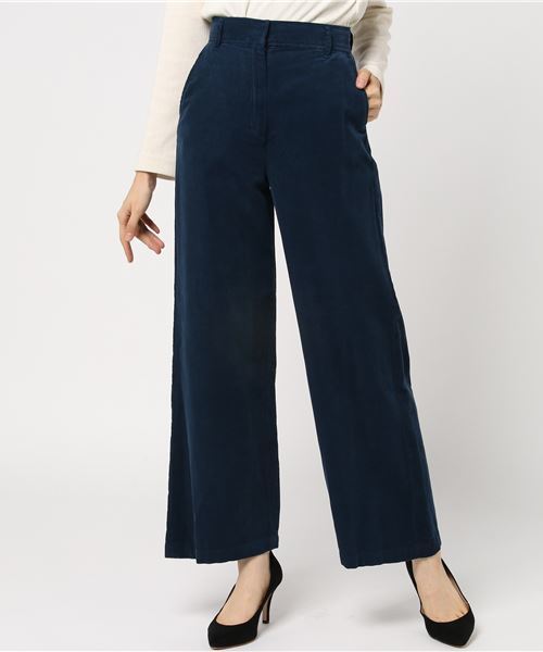 N.(N. Natural Beauty Basic)(エヌエヌナチュラルビューティーベーシック)の「コーデュロイストレートワイドパンツ(その他パンツ・レディース・ベージュ/ネイビー/ブラウン・SMALL/MEDIUM)」の21枚目の写真