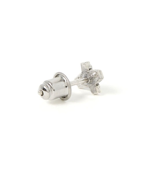 SunKu(サンク)の「39/サンク CRS Silver Pierce(ピアス(片耳用)・メンズ・シルバー・FREE)」の4枚目の写真