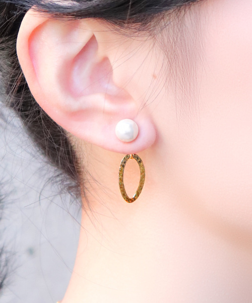 lily of the valley（リリーオブザバレイ）の「4種展開　マグネットピアスシリーズ(マグネットイヤリング)（イヤリング・レディース・その他1/その他2/その他3/その他4・FREE）」の4枚目の写真