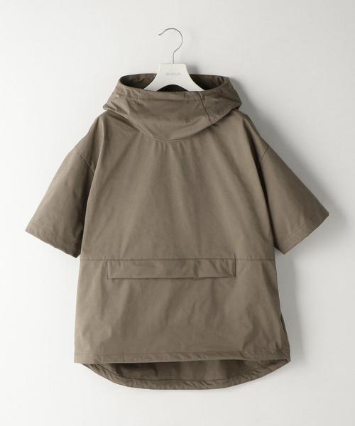 EN ROUTE（アンルート）の「＜EN ROUTE＞ハーフスリーブ フーデッド プルオーバー（その他アウター・メンズ・ネイビー/オリーブ・3/1/2）」の11枚目の写真