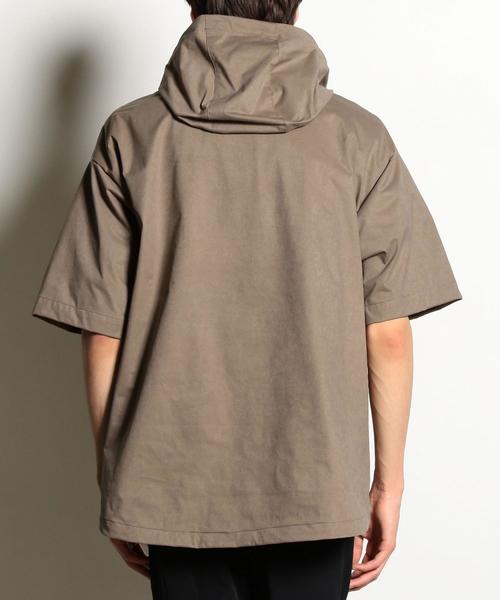 EN ROUTE（アンルート）の「＜EN ROUTE＞ハーフスリーブ フーデッド プルオーバー（その他アウター・メンズ・ネイビー/オリーブ・3/1/2）」の5枚目の写真