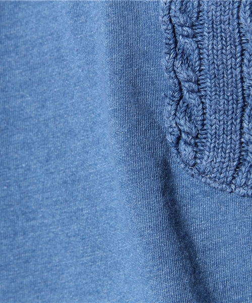 CIAOPANIC（チャオパニック）の「【Indigos】INDGOクルーポケTP/O（Tシャツ/カットソー・メンズ・ネイビー/ブルー・MEDIUM/LARGE）」の7枚目の写真