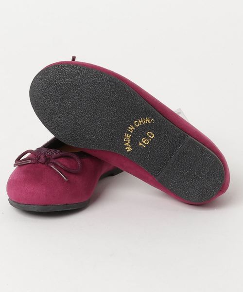 SESTO（セスト）の「ママとお揃い！こなれフィットキッズバレエシューズ（バレエシューズ・キッズ・ブラック/パープル/マスタード/ブラック系その他/レッド系その他/レオパード/ドット/チェック/グレイッシュベージュ・16.0cm/17.0cm/18.0cm/19.0cm/20.0cm/21.0cm）」の12枚目の写真