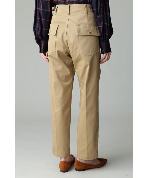 d'un a dix（アナディス）の「dunadix テーパードミリタリーパンツ（その他パンツ・レディース・ベージュ/カーキ・36/38）」の8枚目の写真