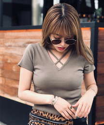 ENVYM | ２ＷＡＹシンプルＴＯＰＳ(Tシャツ/カットソー)