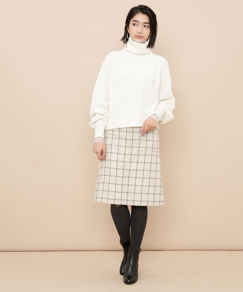 ADAM ET ROPE'(アダムエロペ)の「シアートリコットシフォンタートル(Tシャツ/カットソー・レディース・ライトグレー/ブラック/ブルー/グレー系その他・FREE)」の10枚目の写真