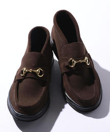 MANEBU | ＜MANEBU＞ BIT HI SUEDE LTR/シューズ ◆(ローファー)