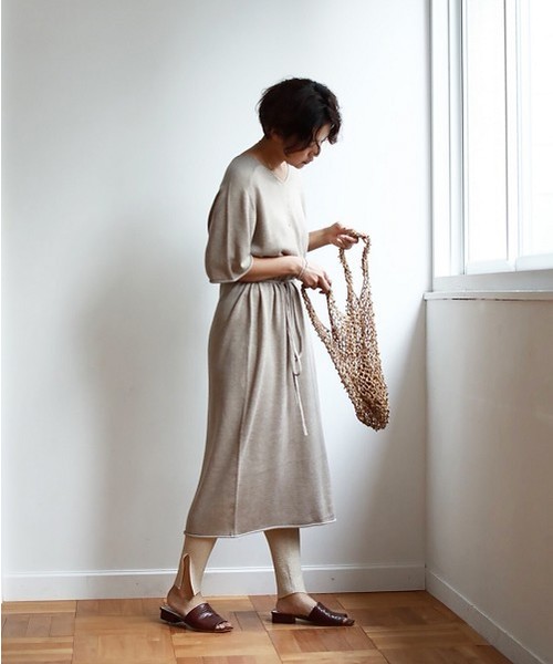 TODAYFUL(トゥデイフル)の「メッシュビーズバッグ(トートバッグ・レディース・ブラック/ベージュ・FREE)」の8枚目の写真