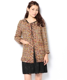 GRACE CONTINENTAL マルチツイードジャケットマルチツイード GRACE