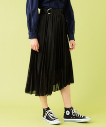 UNITED TOKYO | メッシュコンビプリーツスカート(スカート)