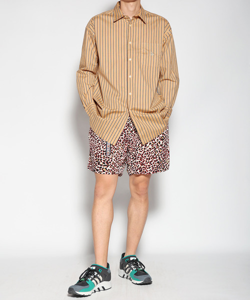 ALDIES（アールディーズ）の「ST Long Shirt / エスティーロングシャツ（シャツ/ブラウス・メンズ・ベージュ/ホワイト/ネイビー・LARGE/MEDIUM/SMALL）」の13枚目の写真