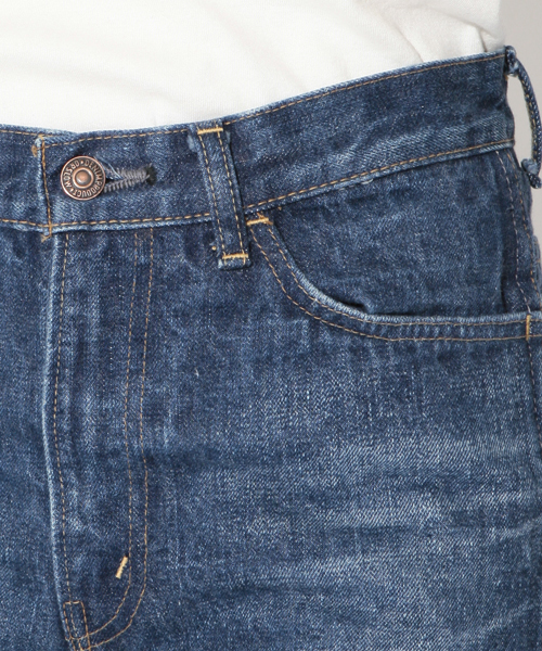 BEAMS BOY（ビームスボーイ）の「orslow × BEAMS BOY / PEN SLIM（デニムパンツ・レディース・ライトインディゴブルー・2/1/0）」の5枚目の写真