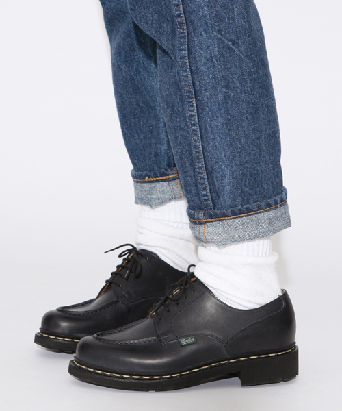 orSlow × BEAMS BOY ペイントデニムパンツ ビームス ボーイが「オアスロウ」に別注したデニムパンツの