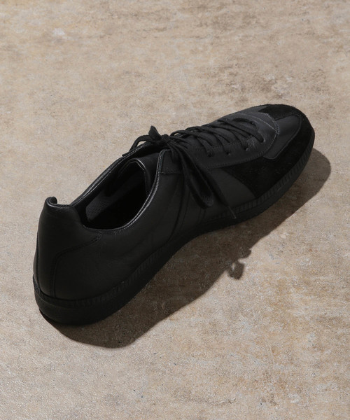 REPRODUCTION OF FOUND(リプロダクションオブファウンド)の「【REPRODUCTION OF FOUND】別注 GERMAN TRAINER(スニーカー・メンズ・ブラック・44/40/41/42/43)」の5枚目の写真