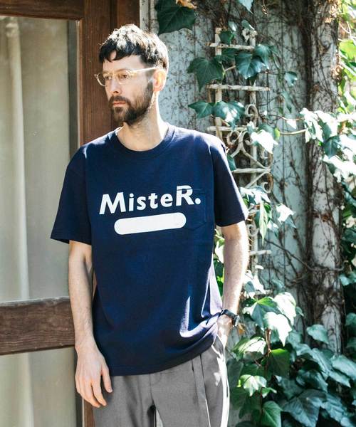 MR.OLIVE(ミスターオリーブ)の「7oz HEAVEY WEIGHT AMERICAN COTTON / MisteR LOGO T-SHIRT(Tシャツ/カットソー・メンズ・ブラック/オフホワイト/ネイビー・LARGE/SMALL/MEDIUM/X-LARGE)」の11枚目の写真