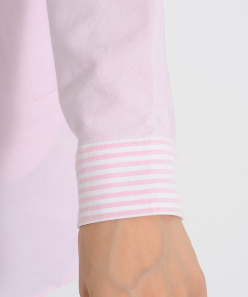 MILKFED.(ミルクフェド)の「PATCHED BD SHIRT DRESS(ワンピース・レディース・ピンク/ライトパープル/ブルー・SMALL/MEDIUM)」の16枚目の写真