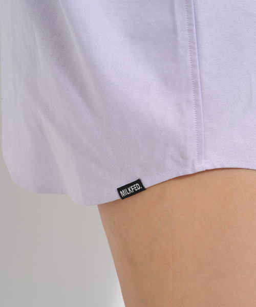 MILKFED.(ミルクフェド)の「PATCHED BD SHIRT DRESS(ワンピース・レディース・ピンク/ライトパープル/ブルー・SMALL/MEDIUM)」の17枚目の写真