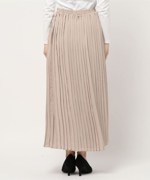 KOBE LETTUCE（コウベレタス）の「［ミディアムorマキシ丈］2typeフレアプリーツスカート（スカート・レディース・ベージュ/レッド/オフホワイト/イエロー/ミント/ラベンダー/ホワイト系その他/ベージュ系その他/グリーン系その他/パープル系その他/イエロー系その他/レッド系その他/ホワイト系その他2/ホワイト系その他3・FREE）」の16枚目の写真