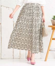 KOBE LETTUCE | ［ミディアムorマキシ丈］2typeフレアプリーツスカート(スカート)