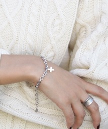 Genri/【slalom】cross bracelet