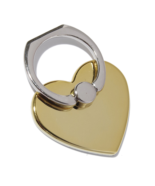 Spinns スピンズ の ハート型バンカーリング スマホグッズ Wear