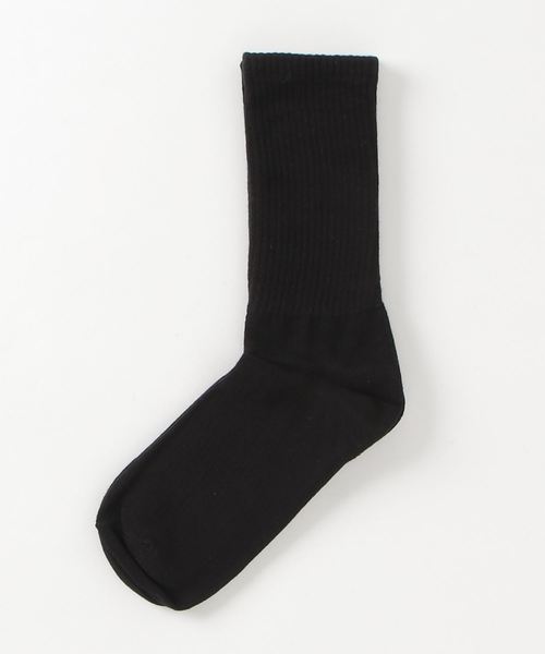 Fun & Daily（ファンアンドデイリー）の「F&D : カラーリブソックス（ソックス/靴下・メンズ・パープル/グレー/イエロー/オレンジ/ブルー/グリーン/ブラック/ホワイト・FREE）」の3枚目の写真