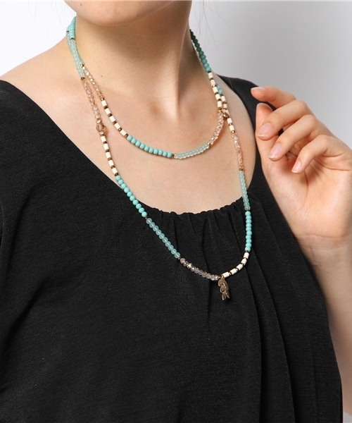 ROSE BUD(ローズバッド)の「(BU ACCESSORIES)WB1689 BRACELET(ブレスレット・レディース・グリーン系その他/ブルー系その他・ONE SIZE)」の6枚目の写真