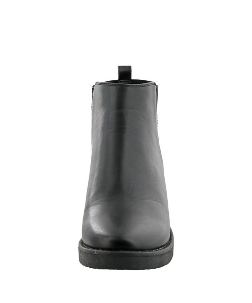 byあしながおじさん（バイアシナガオジサン）の「〈ｂｙあしながおじさん〉サイドゴアブーツ（ブーツ・レディース・ダークブラウン/ブラック/ブラック系その他・M/L/LL/S）」の6枚目の写真