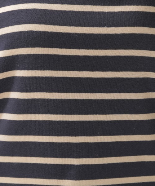 BAYFLOW（ベイフロー）の「ストレッチスムースCネックT（Tシャツ/カットソー・レディース・ブラック/ベージュ/オフホワイト/カーキ/その他1/その他2・SMALL/MEDIUM/LARGE）」の10枚目の写真