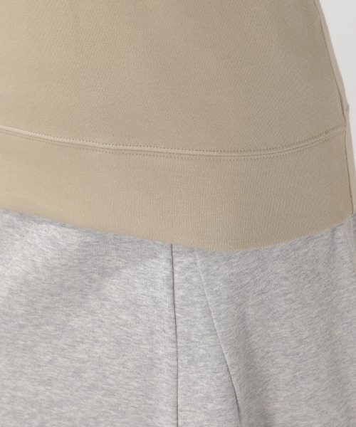 BAYFLOW（ベイフロー）の「ストレッチスムースCネックT（Tシャツ/カットソー・レディース・ブラック/ベージュ/オフホワイト/カーキ/その他1/その他2・SMALL/MEDIUM/LARGE）」の13枚目の写真