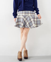Another Edition | タータンチェックマーメイドミニスカート/AE ﾀｰﾀﾝCHK ﾏｰﾒｰﾄﾞMINI ◆(スカート)