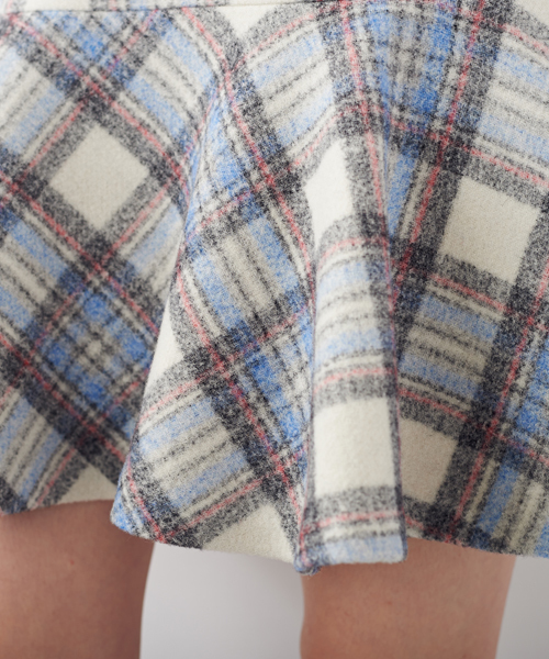 Another Edition（アナザーエディション）の「タータンチェックマーメイドミニスカート/AE ﾀｰﾀﾝCHK ﾏｰﾒｰﾄﾞMINI ◆（スカート・レディース・オフホワイト・SMALL/MEDIUM）」の5枚目の写真