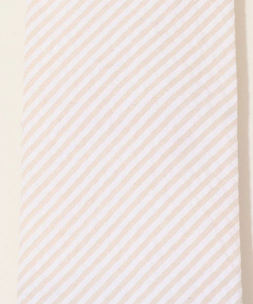 SHIPS any（シップス エニィ）の「SHIPS any: シアサッカー ネクタイ（ネクタイ・メンズ・ライトブルー/ベージュ/ネイビー・ONE SIZE）」の5枚目の写真