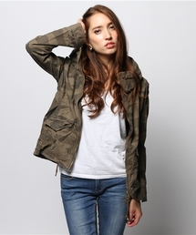 goa | ビックフードジャケット(ミリタリージャケット)