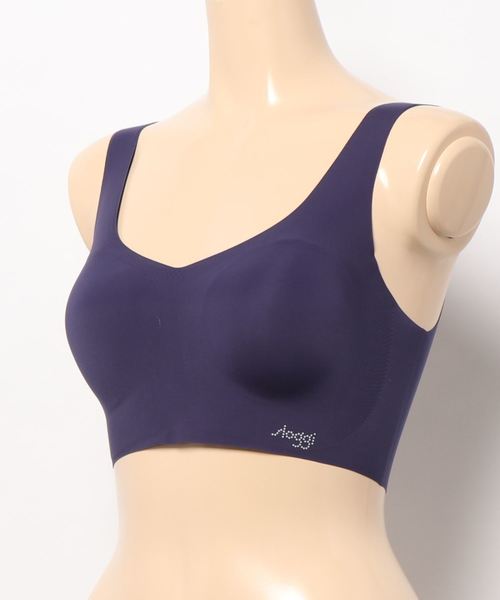 Sloggi（スロギー）の「【締め付け感ゼロ、縫い目ゼロで一日中快適。】スロギー ゼロ フィール ベーシック 2 ハーフトップ【S,M,Lサイズ】sloggi Zero Feel Top JX（ブラジャー・レディース・ホワイト/ライトグレー/ブラック/ベージュ/ネイビー/レッド/ミント/レッドパープル/コーラルピンク/ライラック・S/M/L）」の13枚目の写真