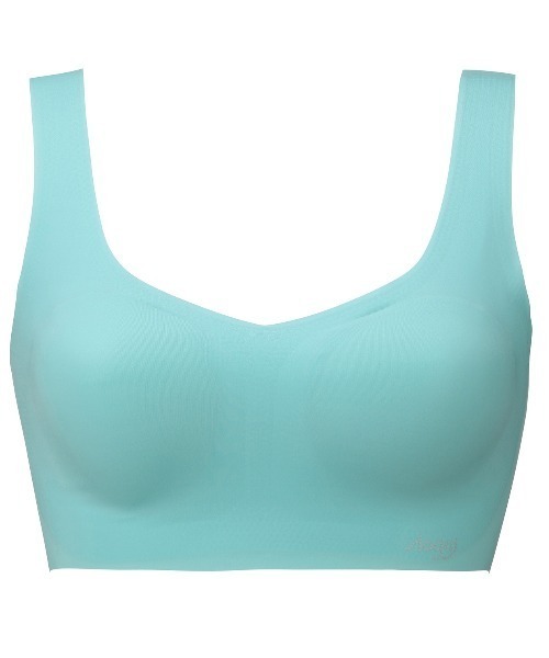 Sloggi（スロギー）の「【締め付け感ゼロ、縫い目ゼロで一日中快適。】スロギー ゼロ フィール ベーシック 2 ハーフトップ【S,M,Lサイズ】sloggi Zero Feel Top JX（ブラジャー・レディース・ホワイト/ライトグレー/ブラック/ベージュ/ネイビー/レッド/ミント/レッドパープル/コーラルピンク/ライラック・S/M/L）」の6枚目の写真