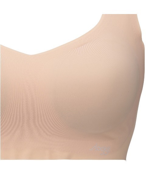 Sloggi（スロギー）の「【締め付け感ゼロ、縫い目ゼロで一日中快適。】スロギー ゼロ フィール ベーシック 2 ハーフトップ【S,M,Lサイズ】sloggi Zero Feel Top JX（ブラジャー・レディース・ホワイト/ライトグレー/ブラック/ベージュ/ネイビー/レッド/ミント/レッドパープル/コーラルピンク/ライラック・S/M/L）」の11枚目の写真