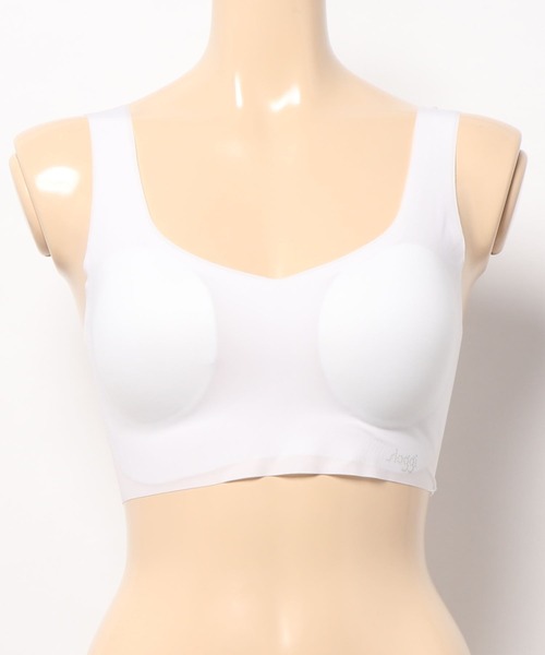 Sloggi（スロギー）の「【締め付け感ゼロ、縫い目ゼロで一日中快適。】スロギー ゼロ フィール ベーシック 2 ハーフトップ【S,M,Lサイズ】sloggi Zero Feel Top JX（ブラジャー・レディース・ホワイト/ライトグレー/ブラック/ベージュ/ネイビー/レッド/ミント/レッドパープル/コーラルピンク/ライラック・S/M/L）」の18枚目の写真