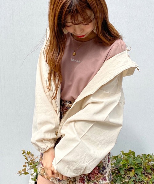 apres jour（アプレジュール）の「ツイルフードブルゾン【ZOZOTOWN限定アイテム】（ブルゾン・レディース・ベージュ/アイボリー/ブラック・フリー）」の11枚目の写真