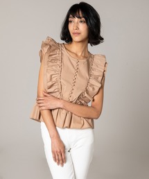 DOUBLE STANDARD CLOTHING - ダブスタ ブロードブラウス 53522247b_14_d_215.jpg