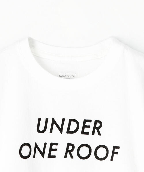 TOMORROWLAND （トゥモローランド）の「【別注】TANGTANG×TOMORROWLAND BOYS&GIRLS プリントTシャツ（Tシャツ/カットソー・キッズ・ホワイト/イエロー・100/110/120）」の5枚目の写真