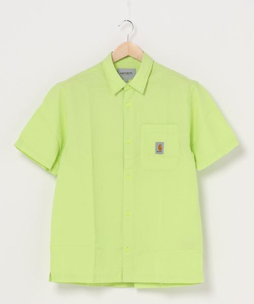 Carhartt WIP（カーハートダブリューアイピー）の「S/S SOUTHFIELD SHIRT（シャツ/ブラウス・メンズ・キナリ/ライム/ダークネイビー・MEDIUM/LARGE/X-LARGE/SMALL/XX-LARGE）」の2枚目の写真