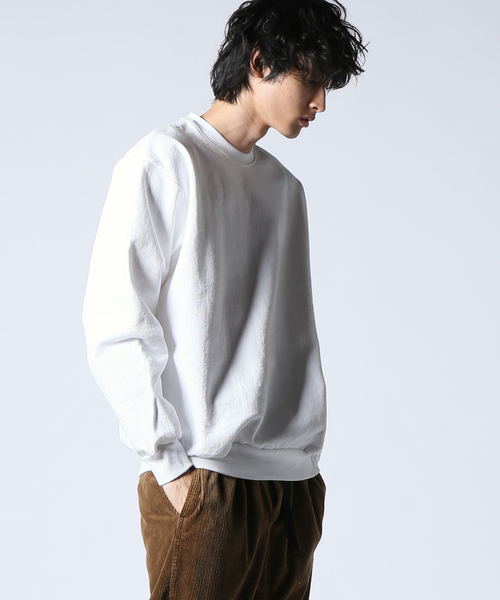 JOURNAL STANDARD(ジャーナルスタンダード)の「【LA APPAREL / ロサンゼルスアパレル】 14oz. Heavy Fleece Pullover C(スウェット・メンズ・ホワイト/チャコールグレー/ブラック・SMALL/X-LARGE/MEDIUM/LARGE)」の2枚目の写真