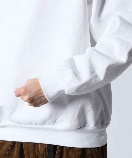JOURNAL STANDARD(ジャーナルスタンダード)の「【LA APPAREL / ロサンゼルスアパレル】 14oz. Heavy Fleece Pullover C(スウェット・メンズ・ホワイト/チャコールグレー/ブラック・SMALL/X-LARGE/MEDIUM/LARGE)」の11枚目の写真