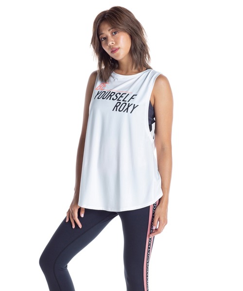 セール Feel Like Tank ロキシー タンクトップ ノースリーブ フィットネス ジム ヨガ ランニング ルームウェア ワンマイルウェアにも タンクトップ Roxy ロキシー のファッション通販 Zozotown