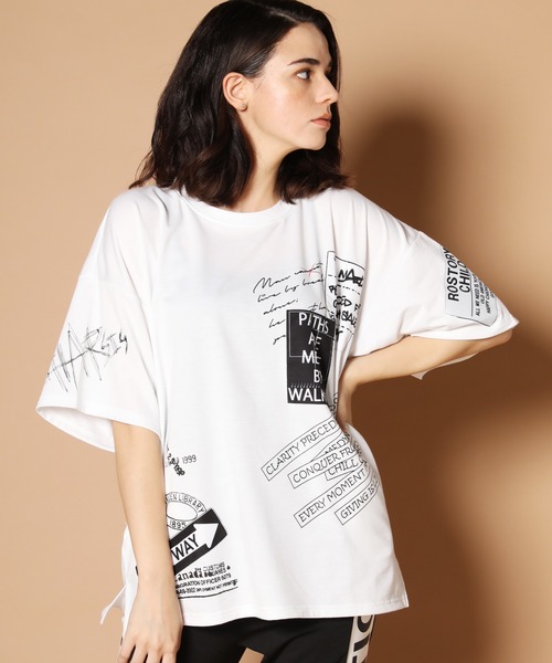 JACKROSE(ジャックローズ)の「JE-スパンミニ裏毛・多重ロゴ 半袖Tシャツ(Tシャツ/カットソー・メンズ・ホワイト/ブラック/ベージュ・M/L)」の18枚目の写真