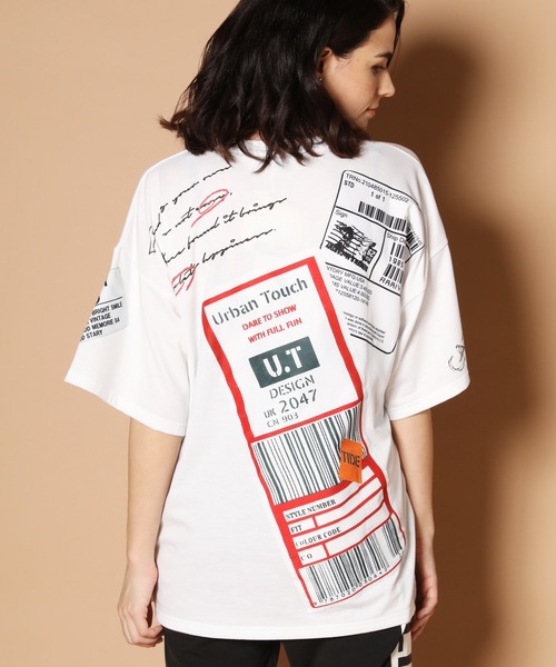 JACKROSE(ジャックローズ)の「JE-スパンミニ裏毛・多重ロゴ 半袖Tシャツ(Tシャツ/カットソー・メンズ・ホワイト/ブラック/ベージュ・M/L)」の21枚目の写真