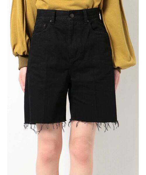 EMODA（エモダ）の「ハーフジャストウエストジーンズ（デニムパンツ・レディース・ブラック/インディゴブルー・SMALL/MEDIUM）」の13枚目の写真